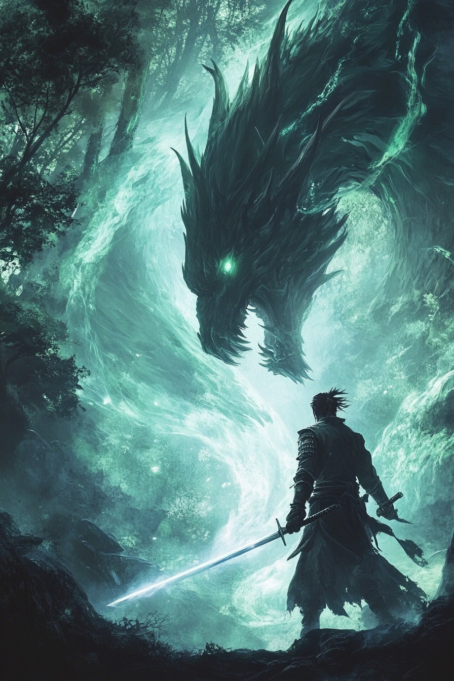 Mystic Duel Forest Canvas