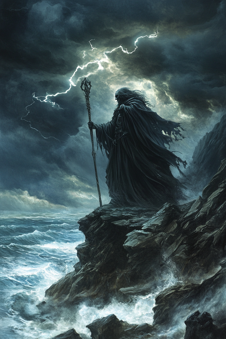 Mystic Storm Wizard Canvas
