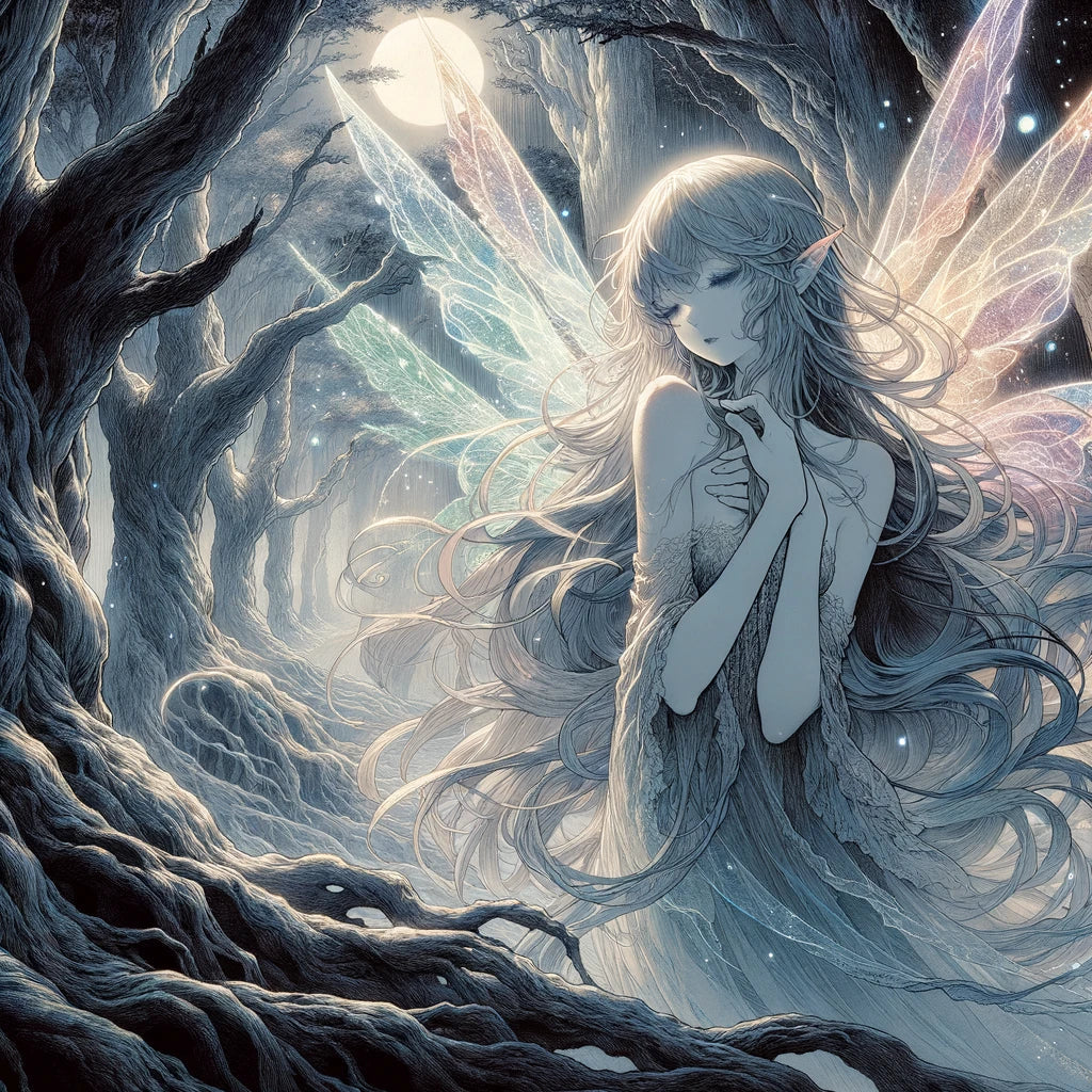Mystic Whispers Cotton Cushion