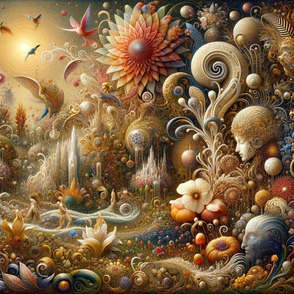 Mystical Garden Dream Canvas