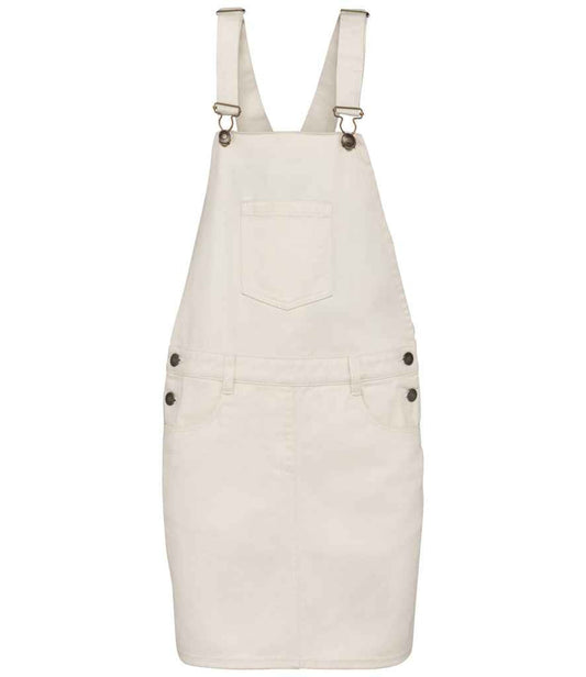 Organic Dungarees Dress: Womens