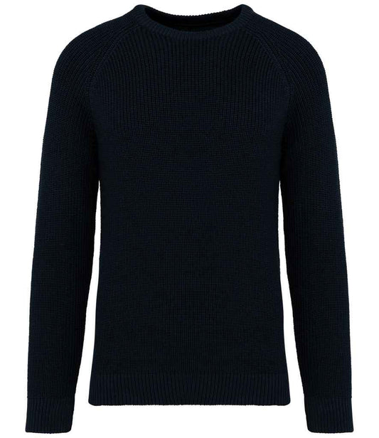 Organic & Recycled Polyester Chunky Knit Sweatshirt