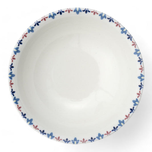Porcelain Soup&Cereal Bowl – Fairlie, Petal Rim – 17cm