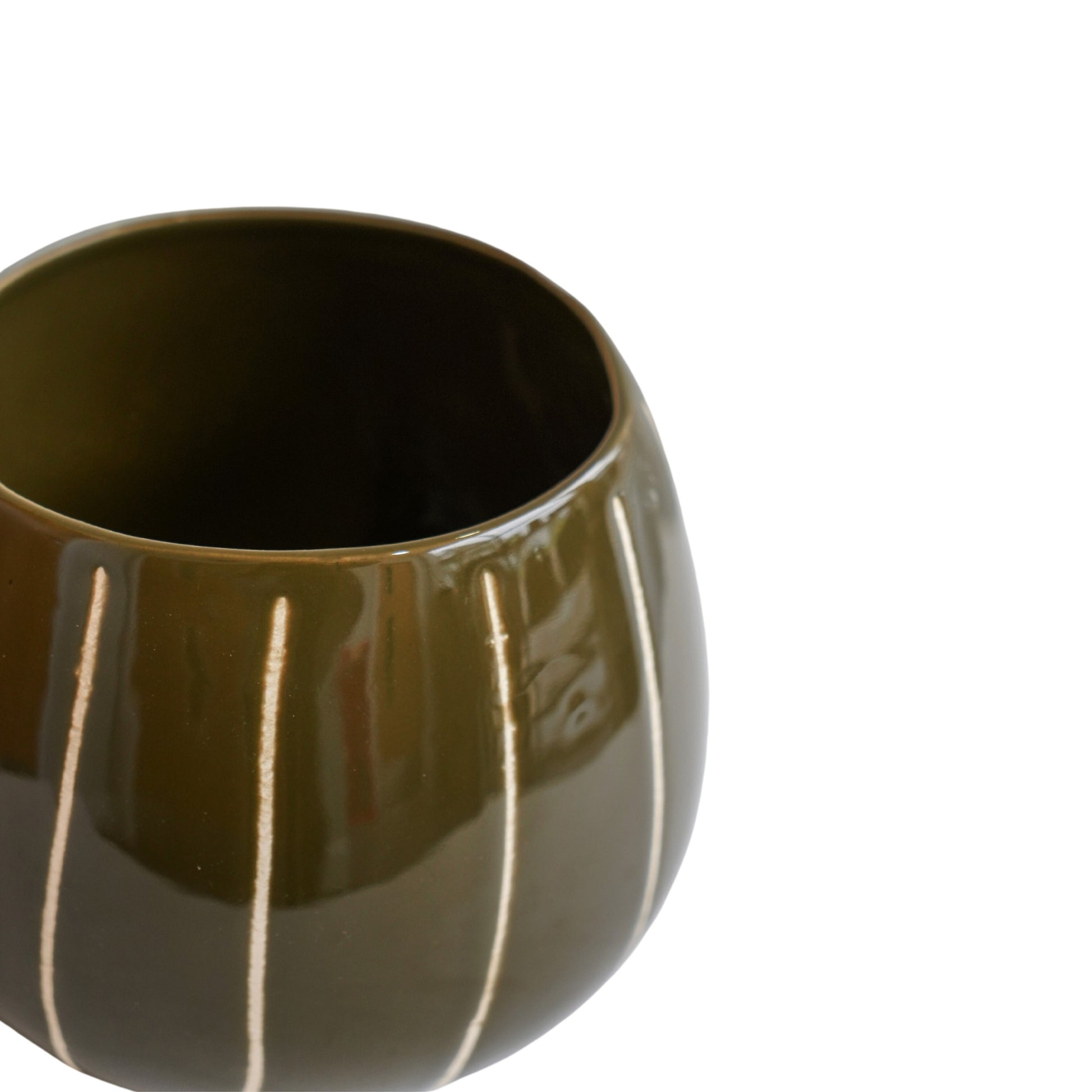 TheFoalyard Ivyline Nova Wax Relief Green Planter