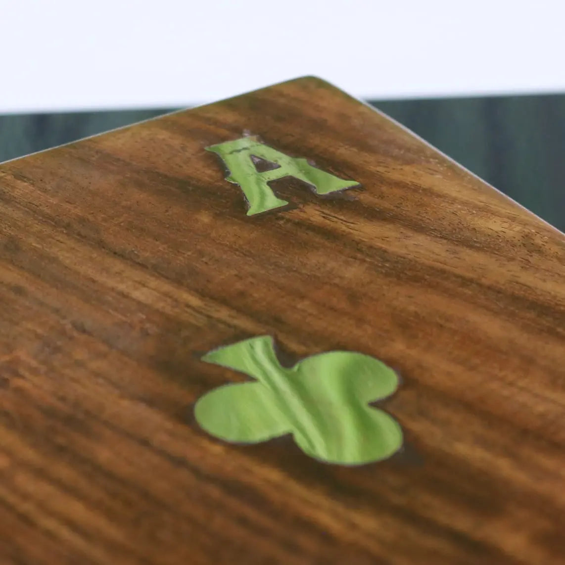 Nadu Double Wooden Playing Card Box With Playing Cards