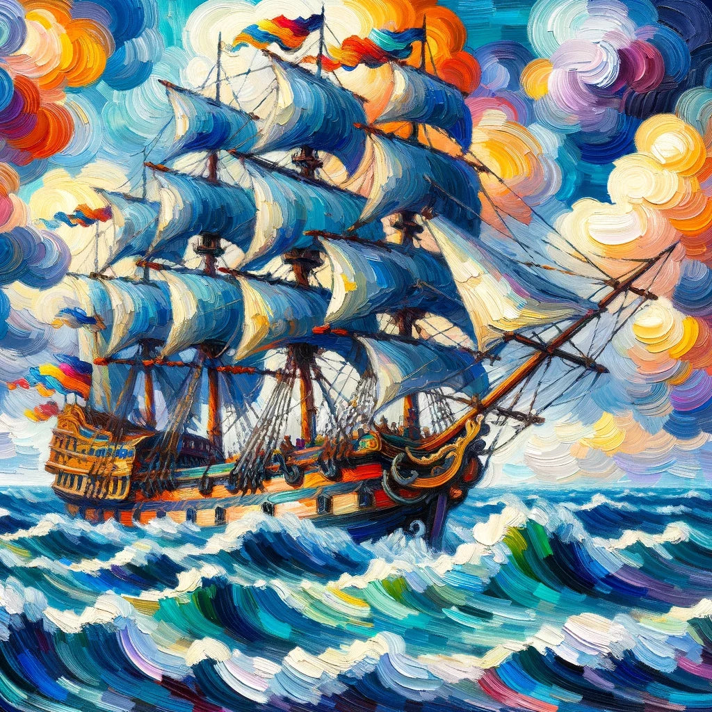 Nautical Odyssey Canvas