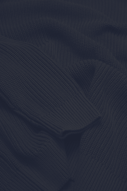 J Hailey Crew Knit - Dark Midnight