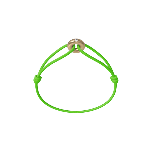 Mini Golden Soho Diamond Cord Bracelet