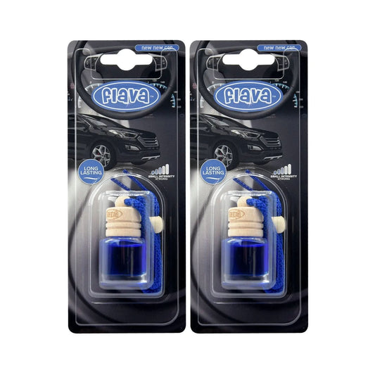 Flava Wood Scent Car Air Freshener - New New Car