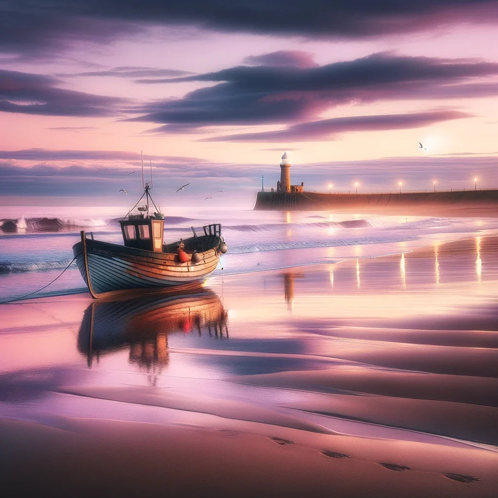 Newcastle Dusk Serenity Cotton Cushion