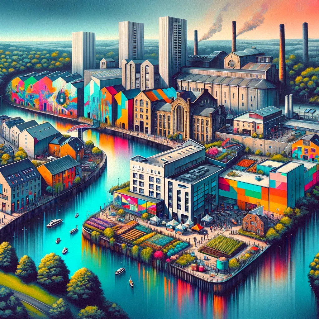 Newcastle Ouseburn Valley Creative Fusion Canvas