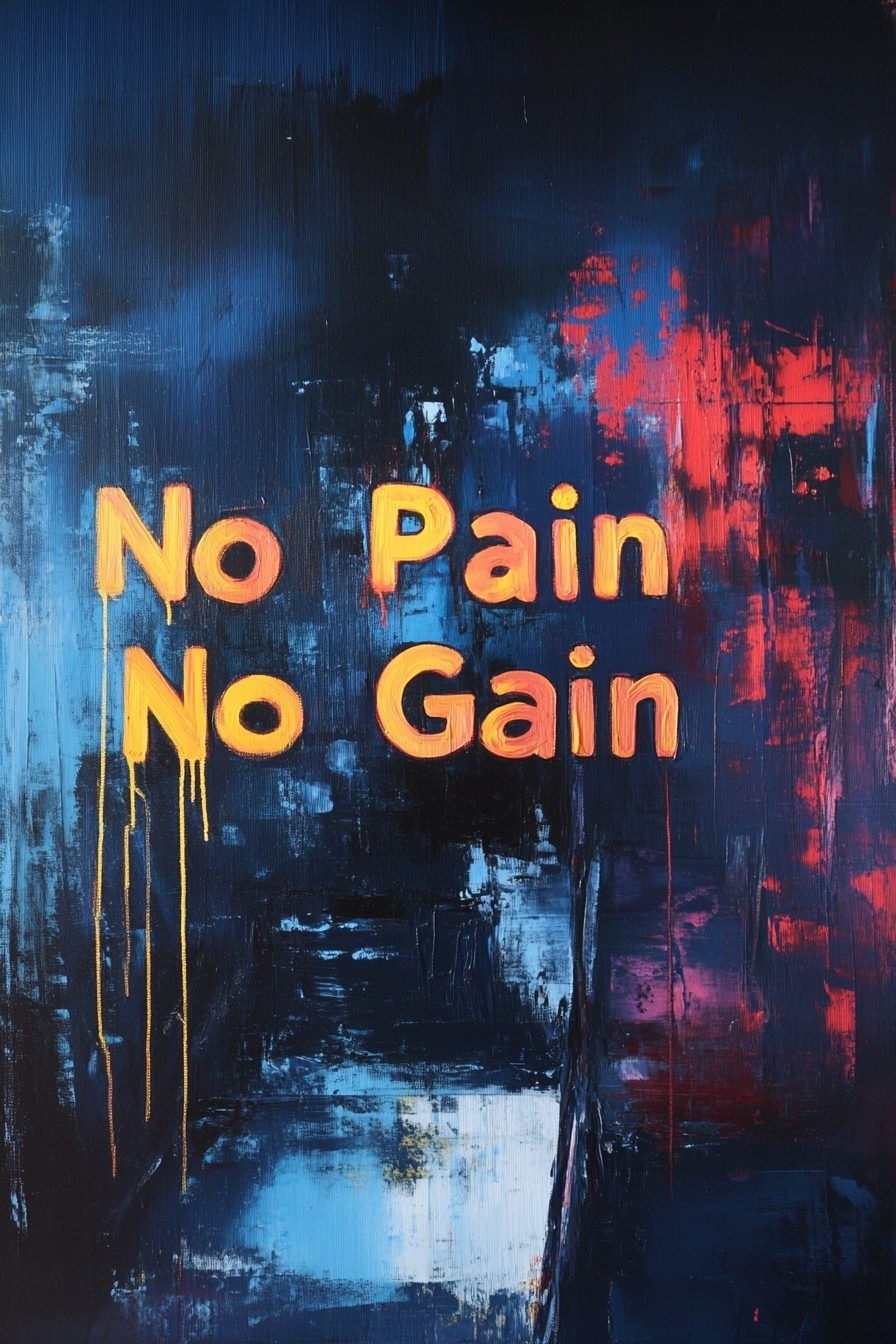 No Pain No Gain Canvas