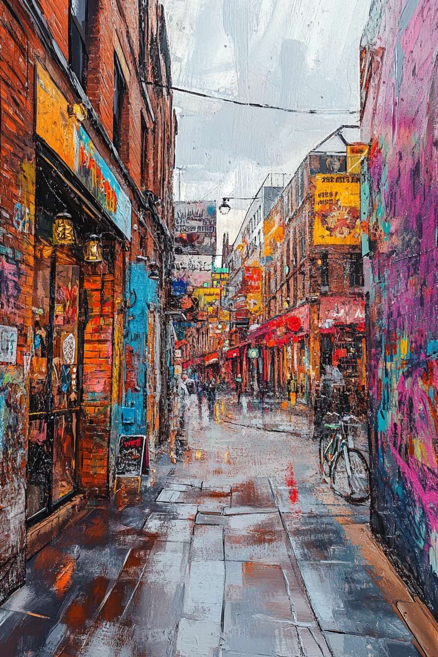 Northern Quarter Vibrance Canvas