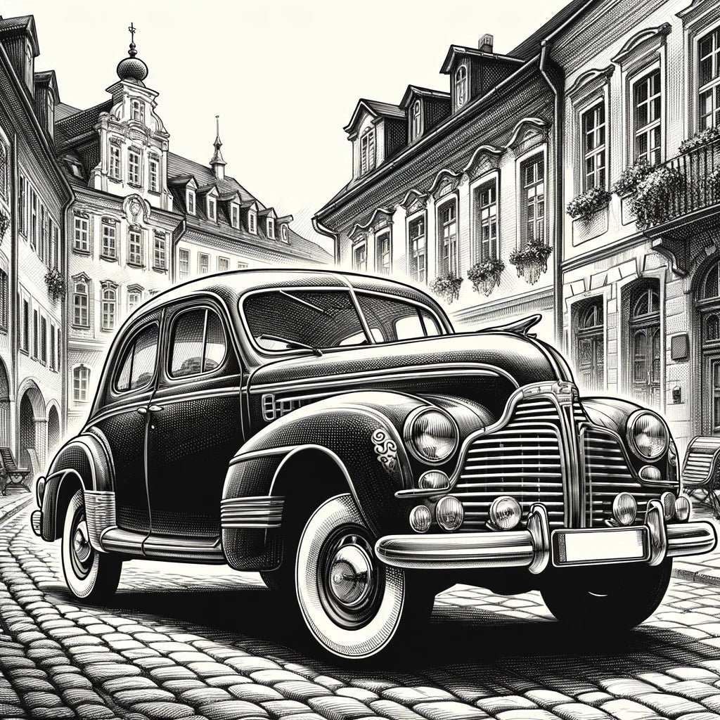 Nostalgic Ride Canvas