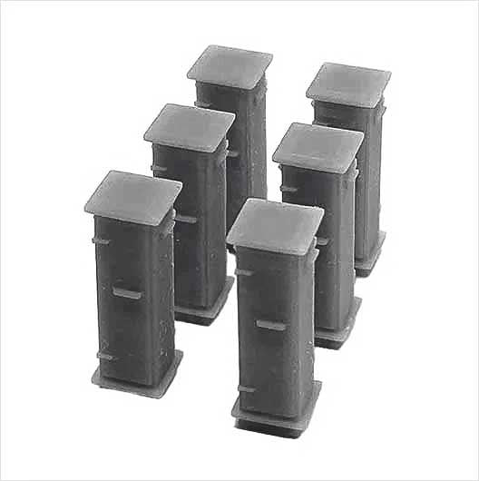 O Scale Ready to Paint Lineside Relay Cabinet - Slim (6 pack)