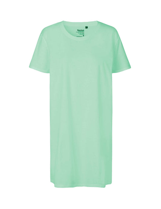 Fairtrade Organic Long Length T-shirt: Womens