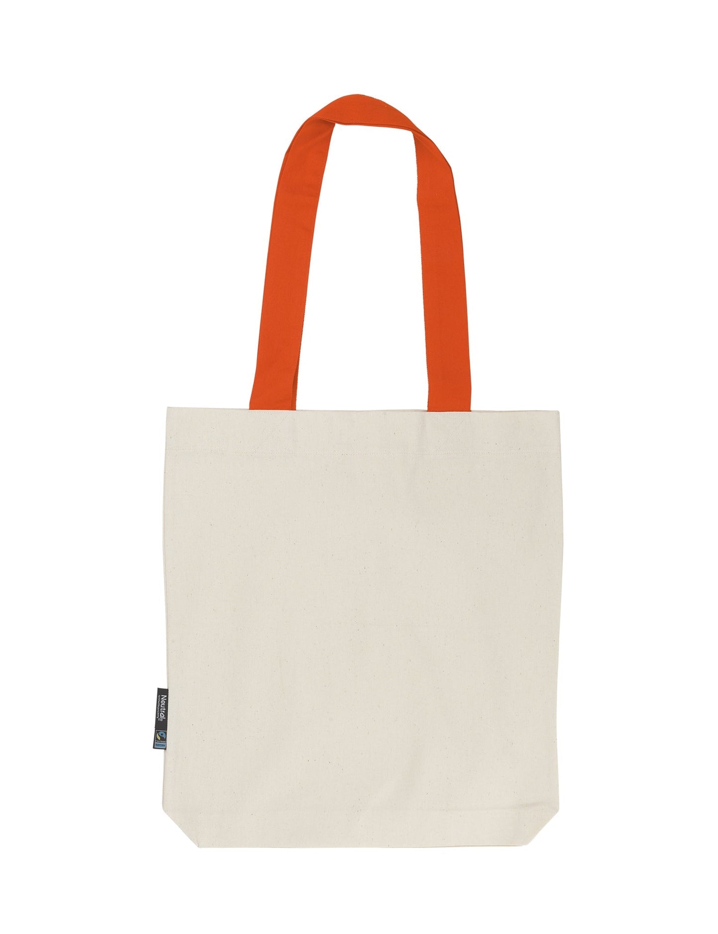 Fairtrade Organic Twill Bag with Contrast Handles