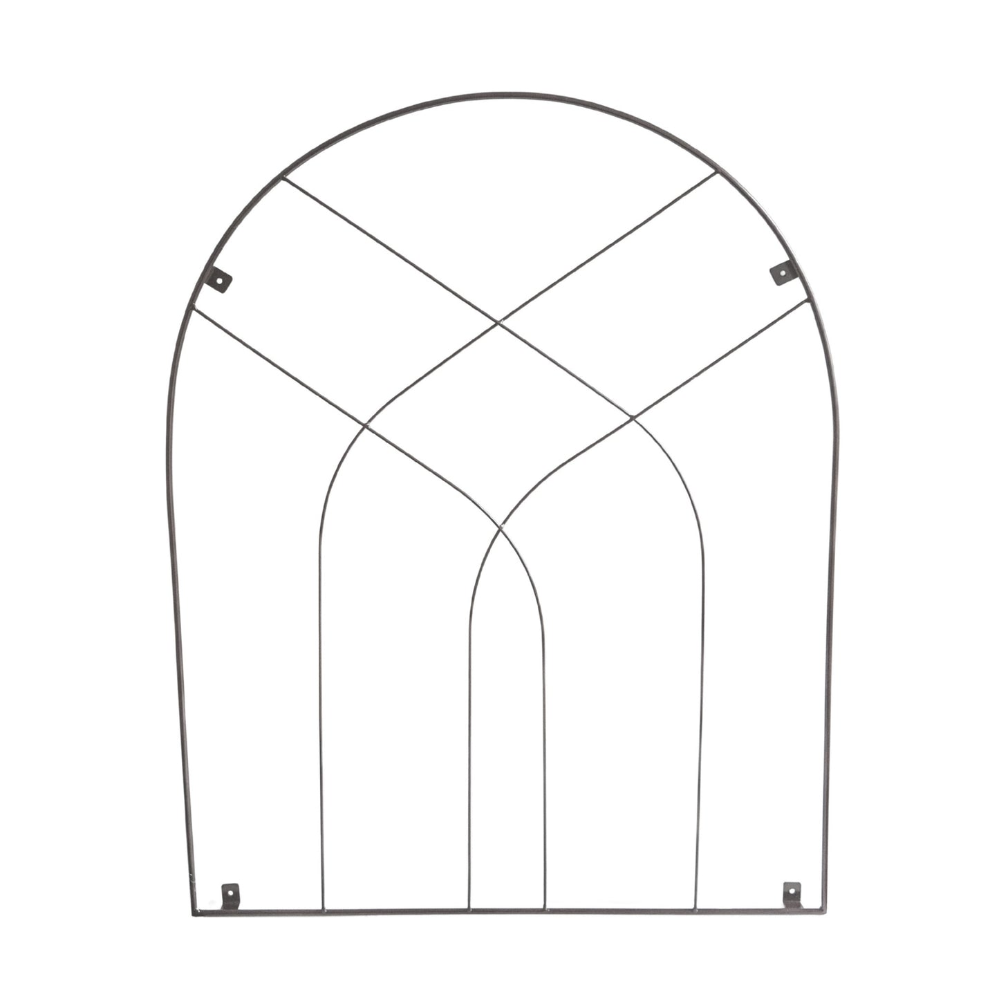 TheFoalyard Ivyline Outdoor Arch Trellis Zinc