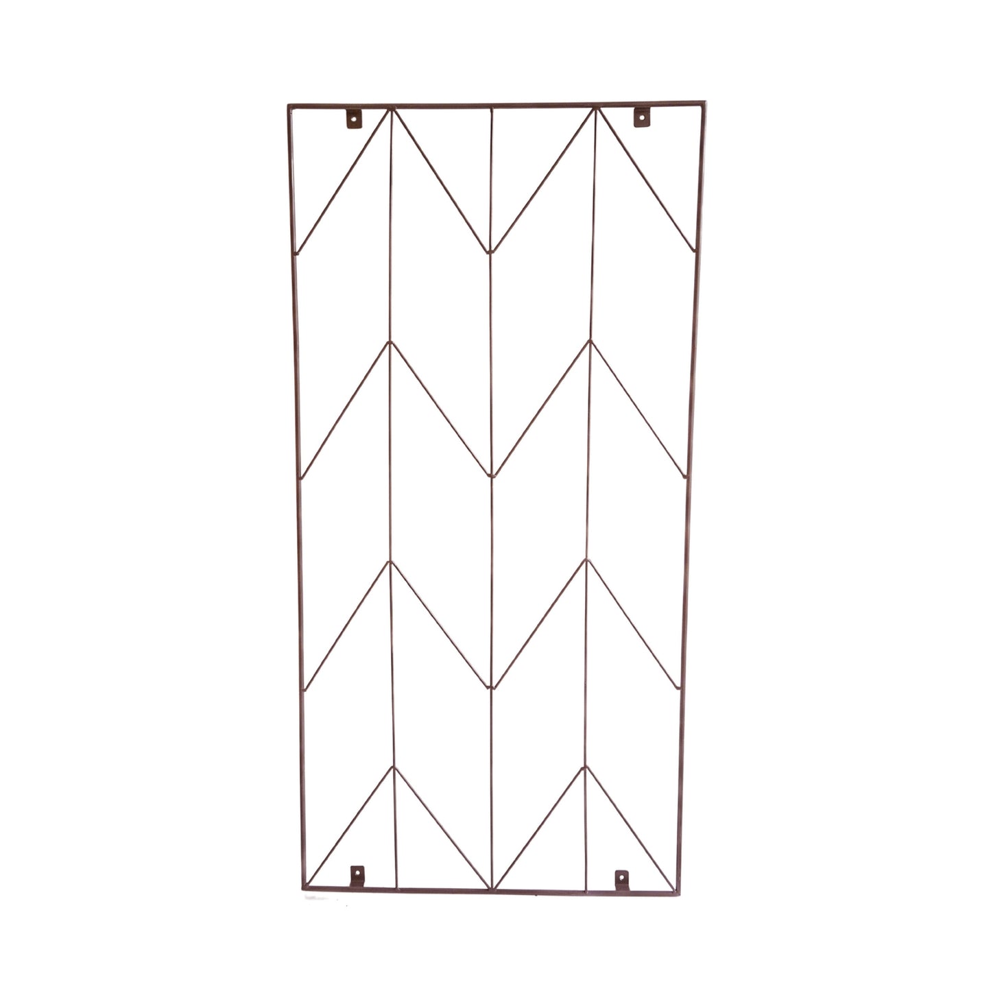 TheFoalyard Ivyline Outdoor Herringbone Trellis Bronze