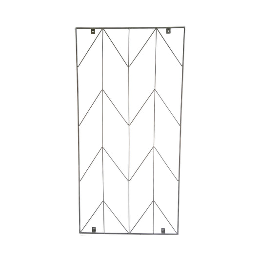 TheFoalyard Ivyline Outdoor Herringbone Trellis Zinc
