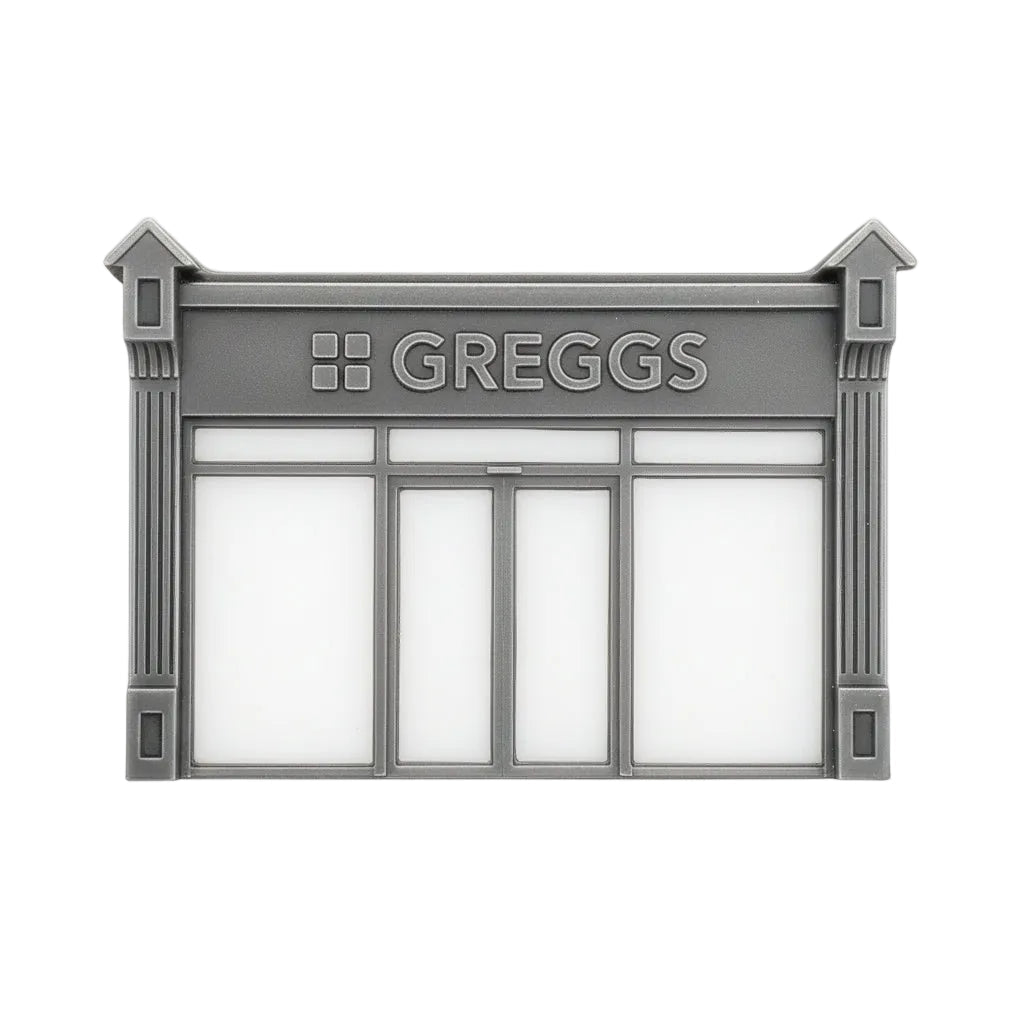 OO Scale Ready to Paint Victorian Shopfront - Style 4 - Greggs (1 piece)