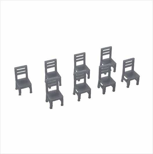 Ready to Paint Wooden Chair - Style 1 (8 pack)