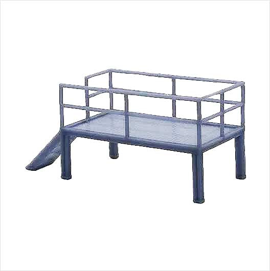 OO Scale Ready to Paint Galvanised Steel Lineside Platform