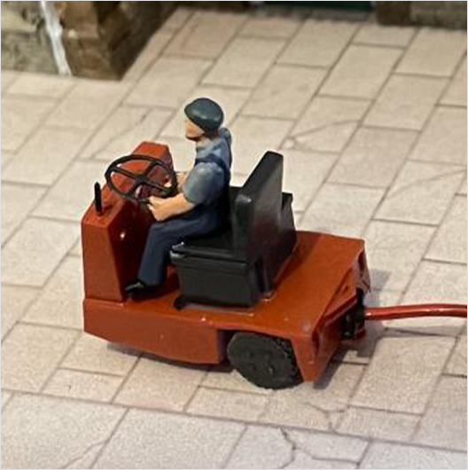OO Scale Ready to Paint Platform Truck / Tractor (1 pack)