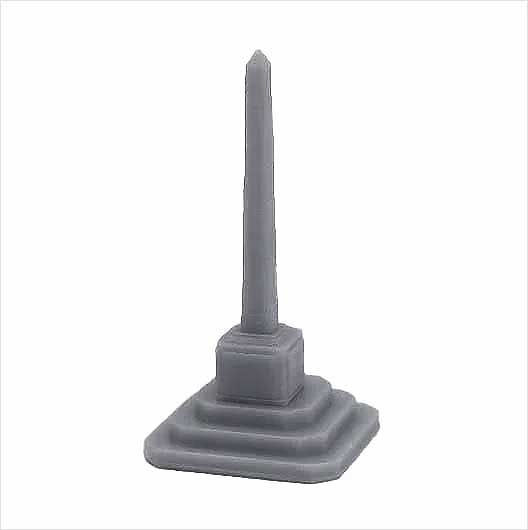 TT Scale Ready to Paint Obelisk / Memorial - Style 1 (2 Parts)