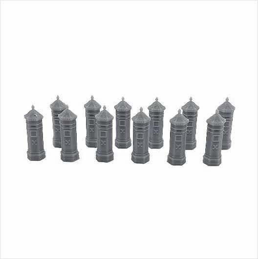 OO Scale Ready to Paint VR Pillar Box (Penfold)