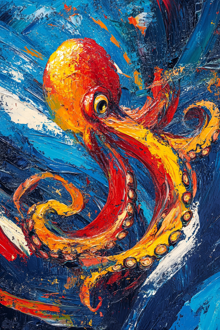 Octopus Symphony Blanket