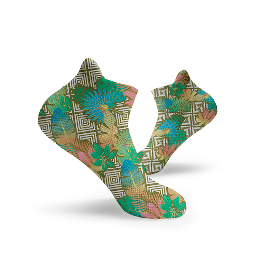 Geometric Exotic Leaves