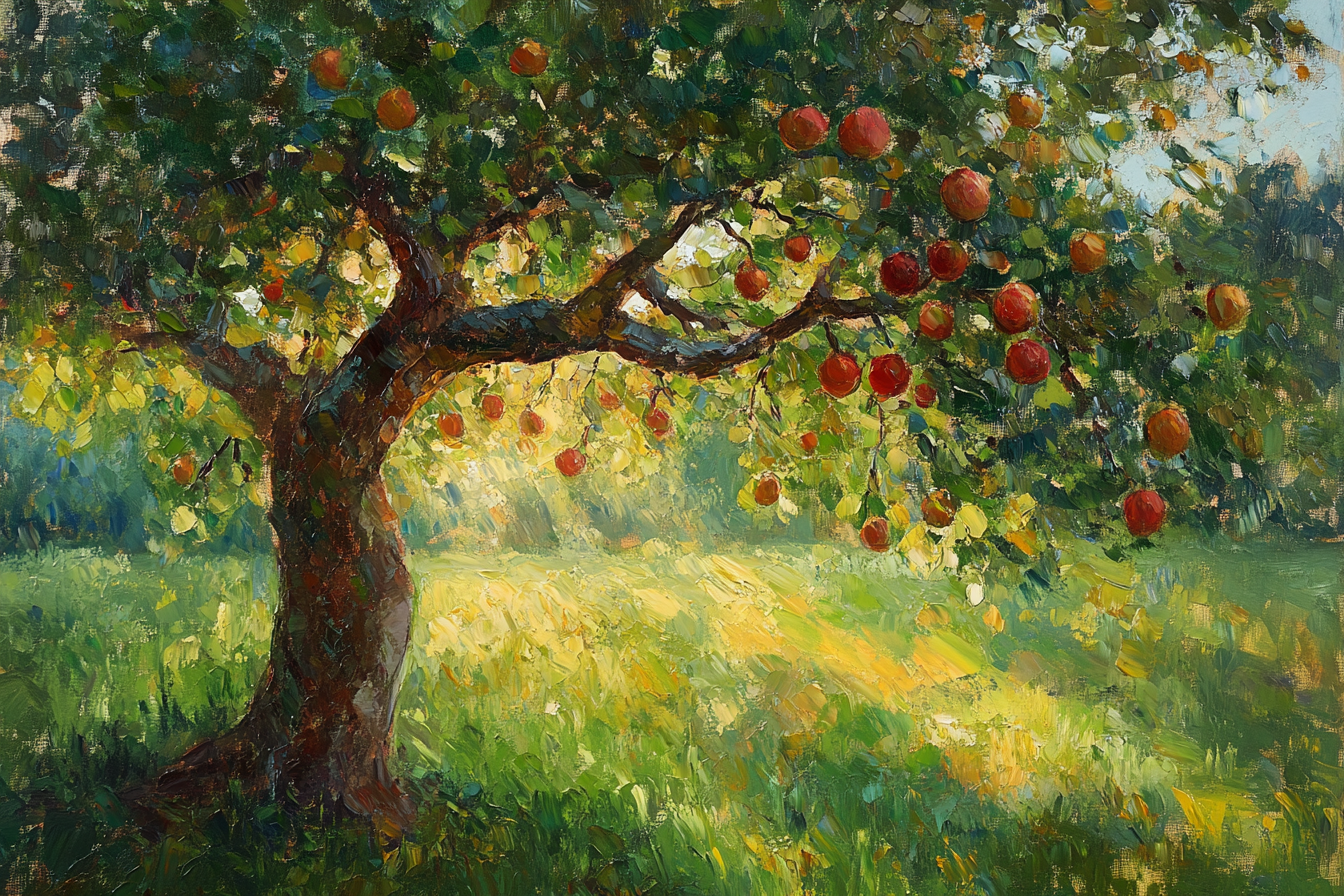 Orchard Serenity Canvas