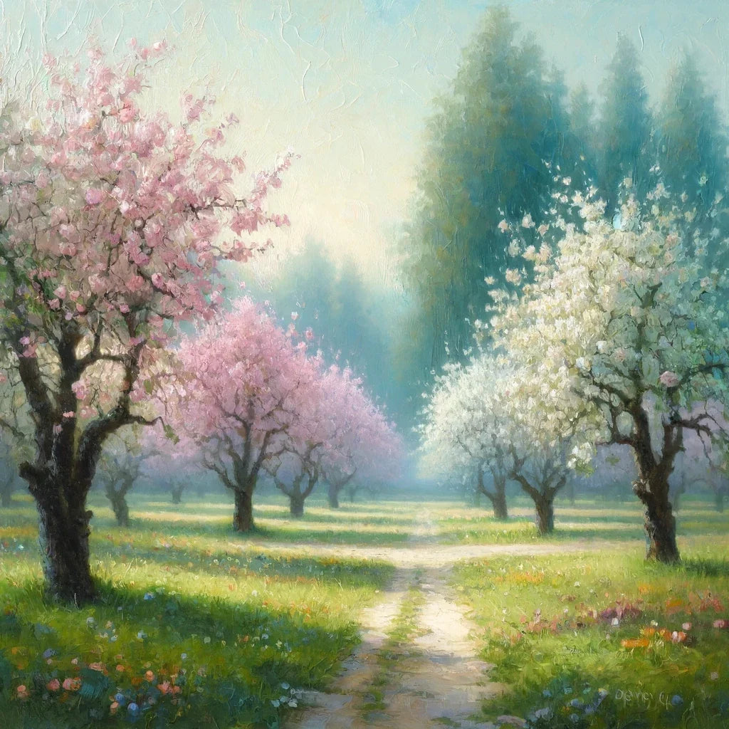 Orchard in Bloom Canvas