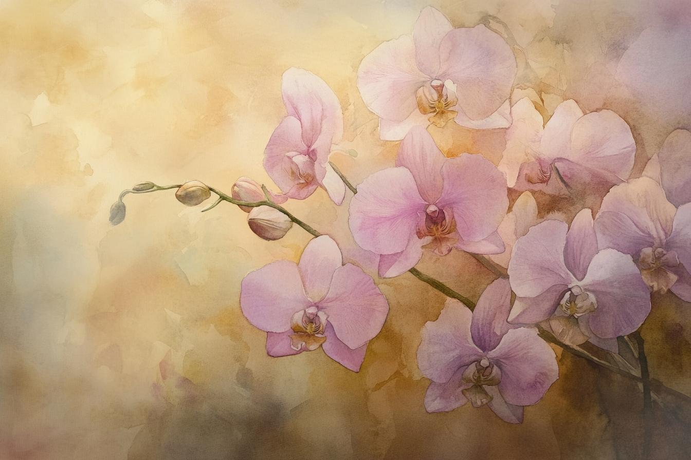 Orchid Reverie Blanket