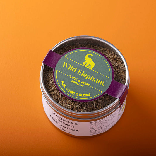 Organic Dried Marjoram - Wild Elephant - 70g
