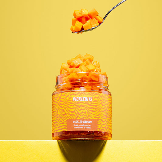 Organic Chopped Pickled Carrot