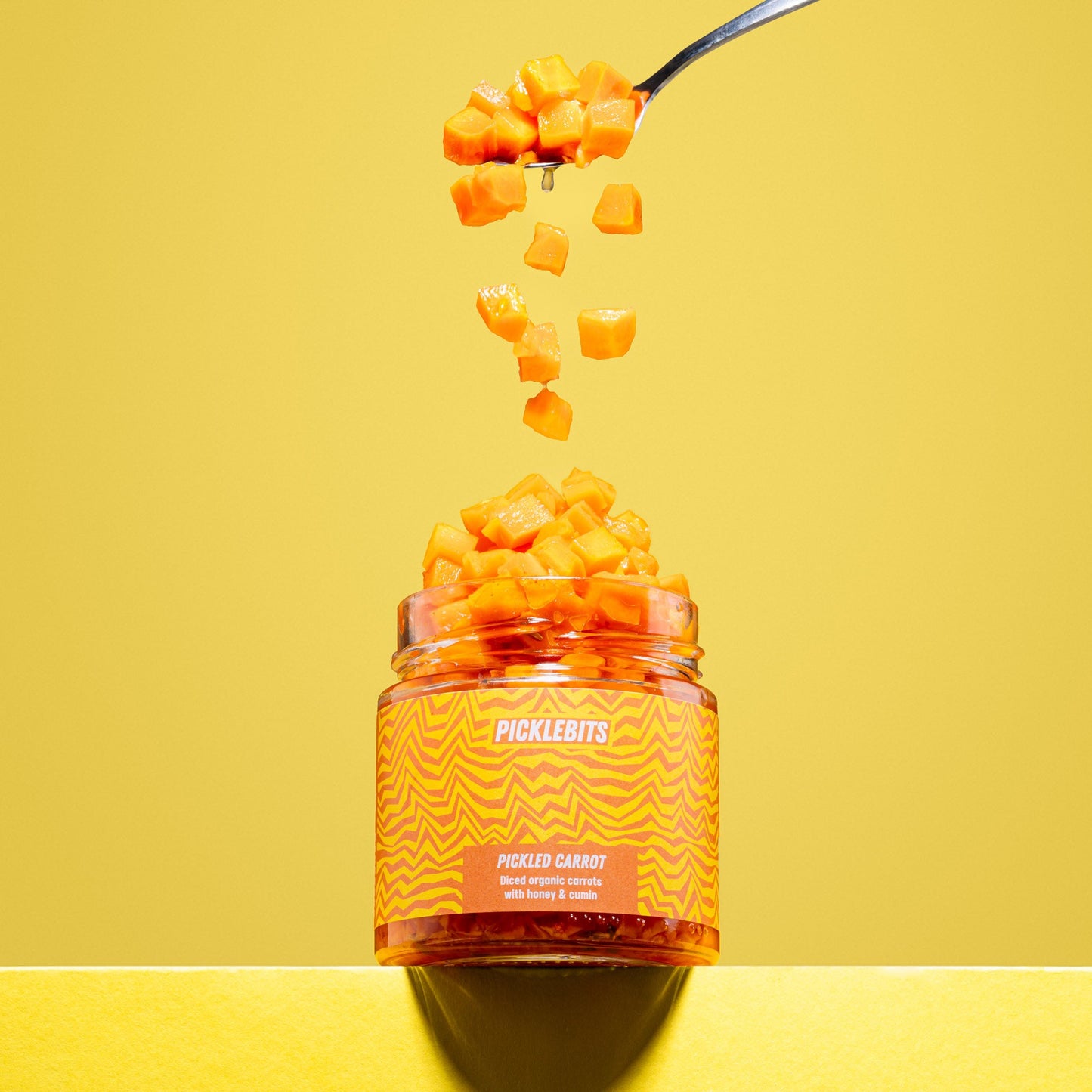 Organic Chopped Pickled Carrot