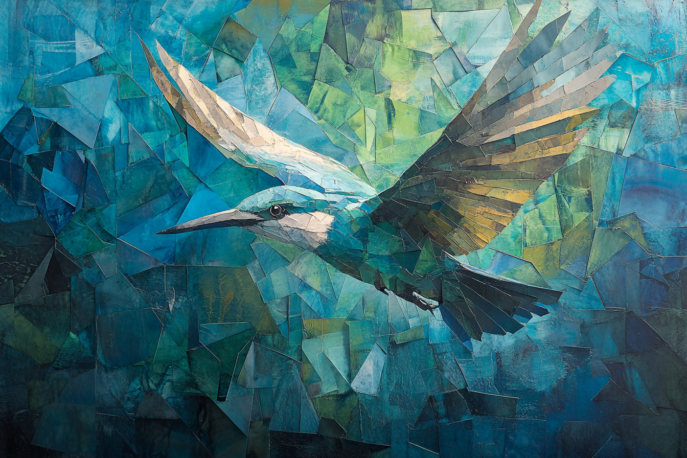 Origami Bird Flight Blanket