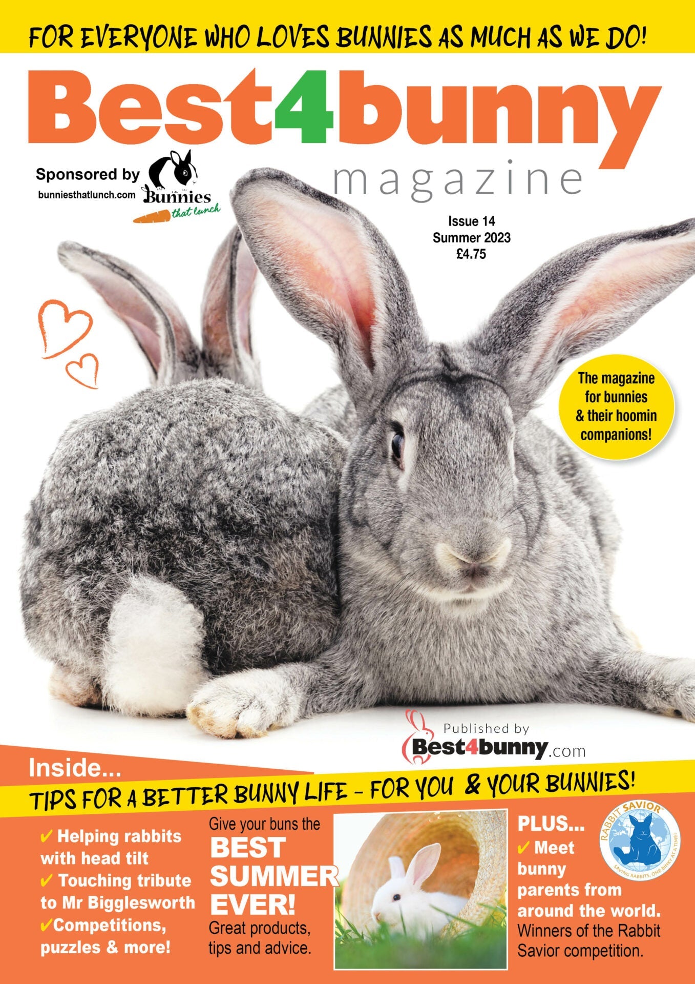 Best4Bunny Magazine -Summer 2023 (Issue 14)