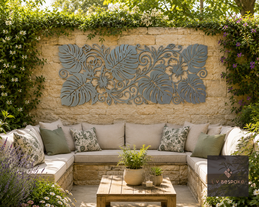 Garden Wall Art Panels and Sets of 3
