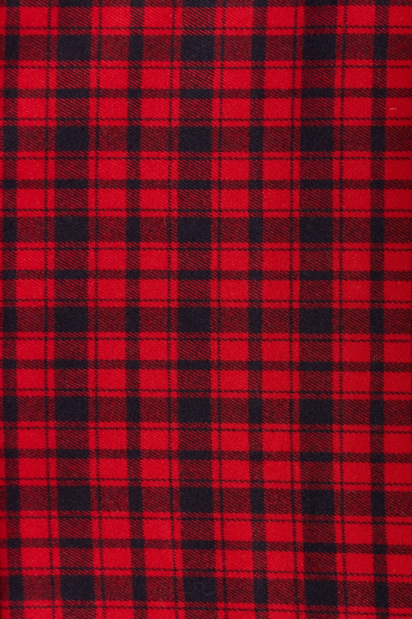 Sassa Winter Gingham Tiered Mini Dress in Red and Black