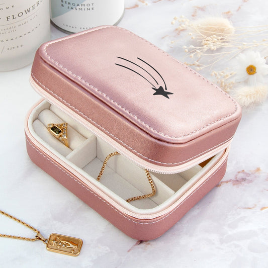 Shooting Star Pink Jewellery Case