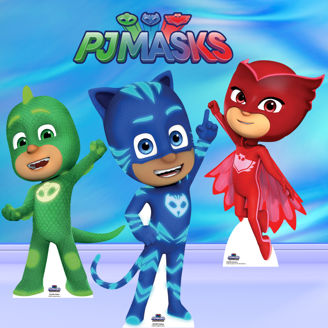 SC4502 PJ Masks Gekko Cardboard Cut Out Height 83cm