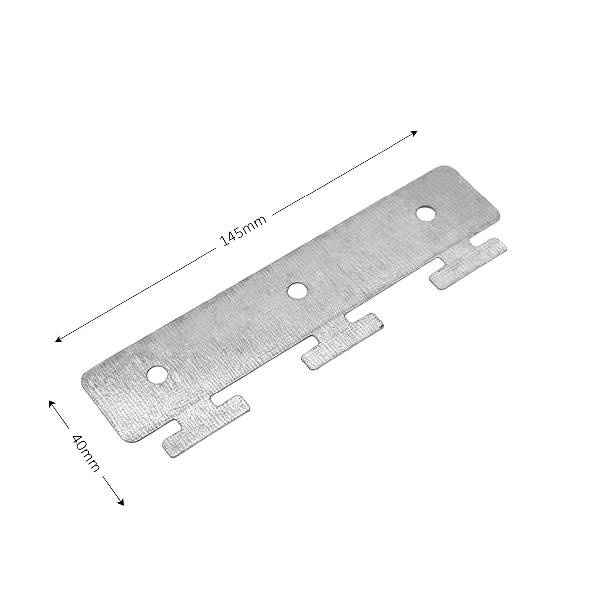 PVC Strip Curtain Hangers Steel Plate