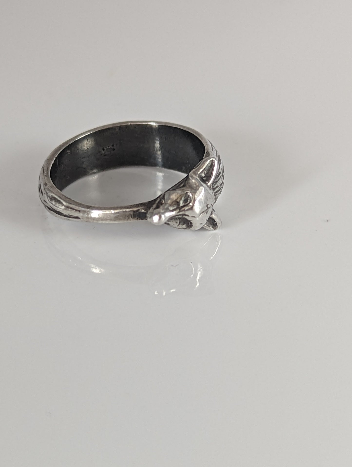 925 Silver Fox Ring 2 – Elegant Animal-Inspired Jewellery for Her or Him