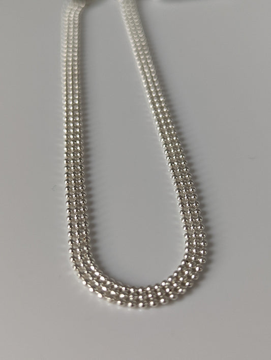 Silver Steed Curtain Silver Bracelet