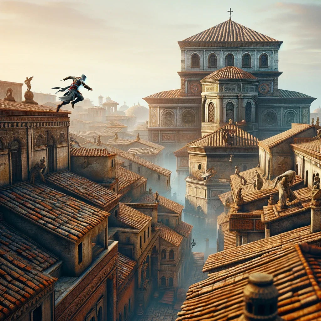 Parkour Pursuit Canvas