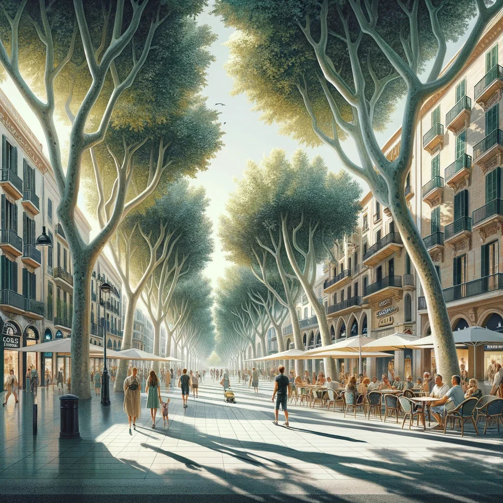 Passeig des Born Canvas