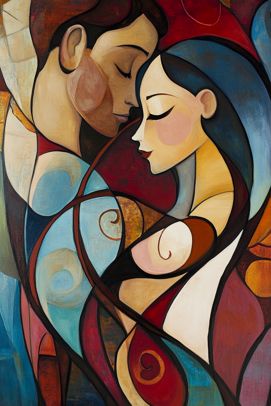 Passionate Embrace Canvas